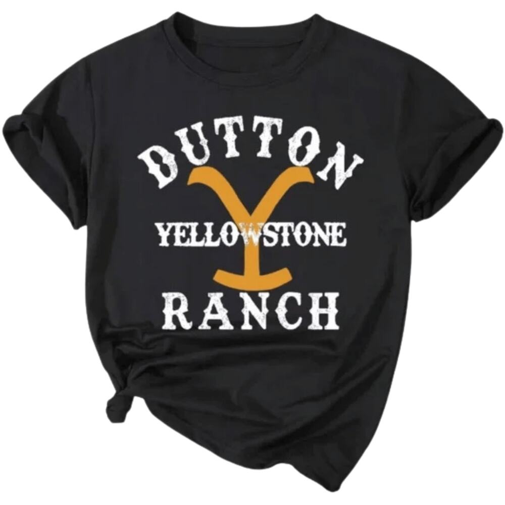 Yellowstone Dutton Ranch Logo Women's XL Tee Shirt